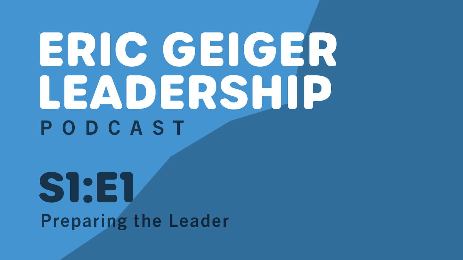 Episode 1: Preparing the Leader