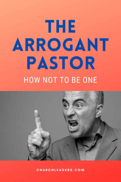 arrogant pastor